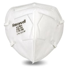 Honeywell Safety DF300 N95 Flatfold Disposable Respirator- Box of 50, White,One Size