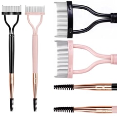 Eyelash Separator Comb with Brush (2 Pack)