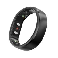 RingConn Gen 2, World's First Smart Ring with Sleep Apnea Monitoring, No APP Subscription, 12-Day Battery Life, Stress/Heart Rate/Women&#039;s Health Tracker, Android &amp; iOS Compatible (Black, Size 8)