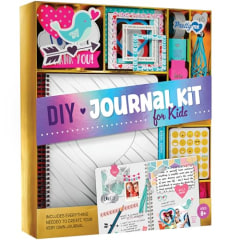 Pretty Me DIY Journal Kit for Girls - Gift for 8-14 Year Old Girl - Cool Birthday Gifts Ideas for Teens - Fun, Cute Art &amp; Crafts Kits for Tween Teenage Kids- Scrapbook &amp; Diary Supplies Toy Set