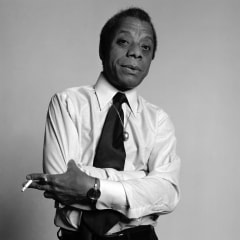 Portrait of James Baldwin