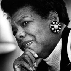 Maya Angelou in 1992