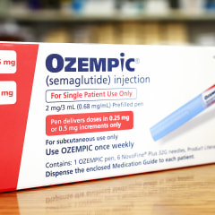 Boxes of the drug Ozempic.