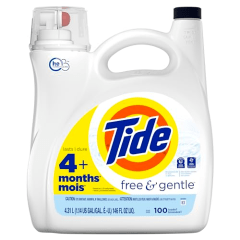 travel size all free and clear detergent