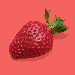 A strawberry.