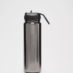 Lululemon Back to Life Sport Bottle 24oz Straw Lid Shine