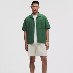 Lululemon Airing Easy Camp-Collar Shirt Textured