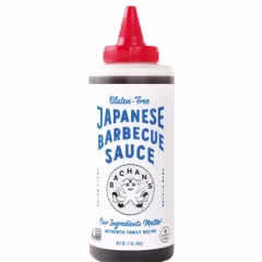 Bachan's - The Original Japanese Barbecue Sauce - Gluten Free, 17 Ounces. Small Batch, Non GMO, No Preservatives, Vegan and BPA free. Condiment for Wings, Chicken, Beef, Pork, Seafood, Noodle Recipes, and More.