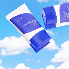 ISNTREE Hyaluronic Acid Watery Sun Gel 50ml 1.69 fl.oz 50+ PA++++ | Replenishes moisture | 8 types of hyaluronic acid | No whitecast