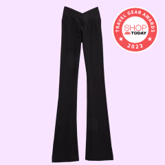 Aerie OFFLINE By Aerie Real Me Double Crossover Flare Legging