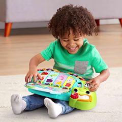 VTech Touch and Teach Sea Turtle Interactive Learning Book, Green