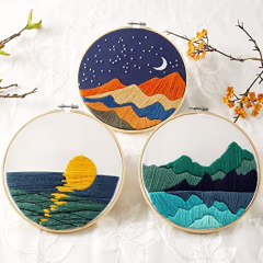 Embroidery Kits for Beginners