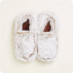 Warmies Marshmallow Brown Slippers