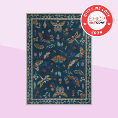 Lahome Vionnet Modern Parisian Insect Green Area Rug