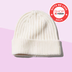 Uniqlo HeatTech Ribbed Beanie 