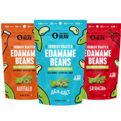 The Only Bean Crunchy Dry Roasted Edamame Beans (Variety Pack)