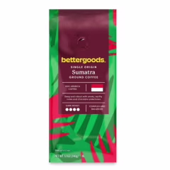 Walmart Bettergoods Sumatra Single Origin Ground Coffee