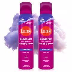 Lume Sweat Control Deodorant Spray (2 Pack)