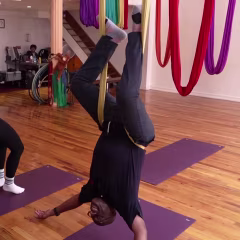 Al Roker Dylan Dreyer Aerial Yoga