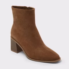 Universal Thread Women's Genuine Suede Stephanie Ankle Boots