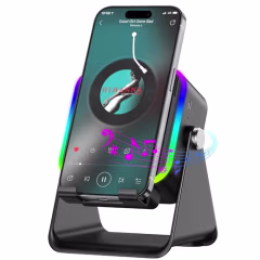 Wireless Bluetooth Speaker with Phone Stand
