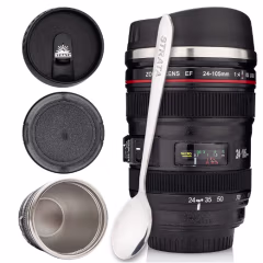 Srata Cups Camera Lens Coffee Mug