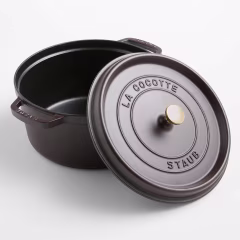 Staub Matte Espresso 7-Quart Round Cocotte
