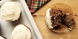Parsnip Cupcakes with Cream Cheese Frosting recipe