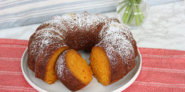 Carrot-Ginger Bundt Cake