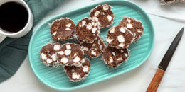 No-Bake Chocolate Coconut Crunch Cookies