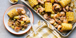 Sheet-Pan Shrimp Boil