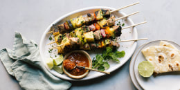 Al Pastor Pork Skewers