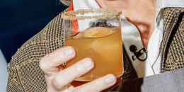 Martha Stewart's Cider Bourbon Cocktail