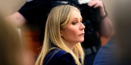Gwyneth Paltrow during the closing arguments of her trial  March 30, 2023 in Park City, Utah.