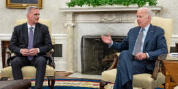 Image: President Biden Meets With Speaker McCarthy As Debt Ceiling Negotiations Continue