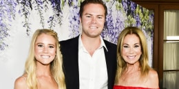 Cassidy Gifford, Cody Gifford, and Kathie Lee Gifford