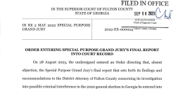 Special Grand Jury Report.
