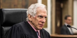 Judge Arthur Engoron presides over former President Donald Trump's fraud trial in New York.