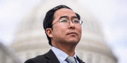 Rep. Andy Kim, D-N.J., outside the Capitol