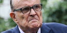 Former New York City Mayor Rudy Giuliani in New York on Sept. 11, 2023.