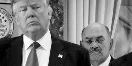 Donald Trump and Allen Weisselberg. 