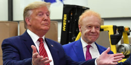 Donald Trump and Anthony Pratt