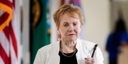 Rep. Kay Granger walks through a hallway of the Longworth House Office Building on Capitol Hill