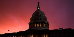 Capitol Dome Sunset at dusk