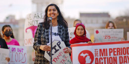 Medical student and menstrual justice activist Anusha Singh.