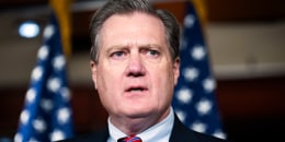 Rep. Mike Turner speaks during a press conference at the Capitol