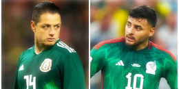 "Chicharito" Hernández (i) y Alexis Vega volverían al Tricolor.