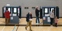 Voters cast their ballots in Atlanta