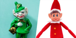Leprechaun and Elf on the Shelf