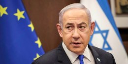 Israeli Prime Minister Benjamin Netanyahu in Jerusalem on April 17, 2024.